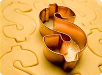 Golden Dollar Cookie Cutter Golden Dollar Cookie Cutter