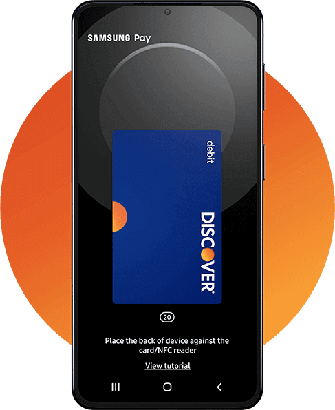 Discover debit card Samsung Pay