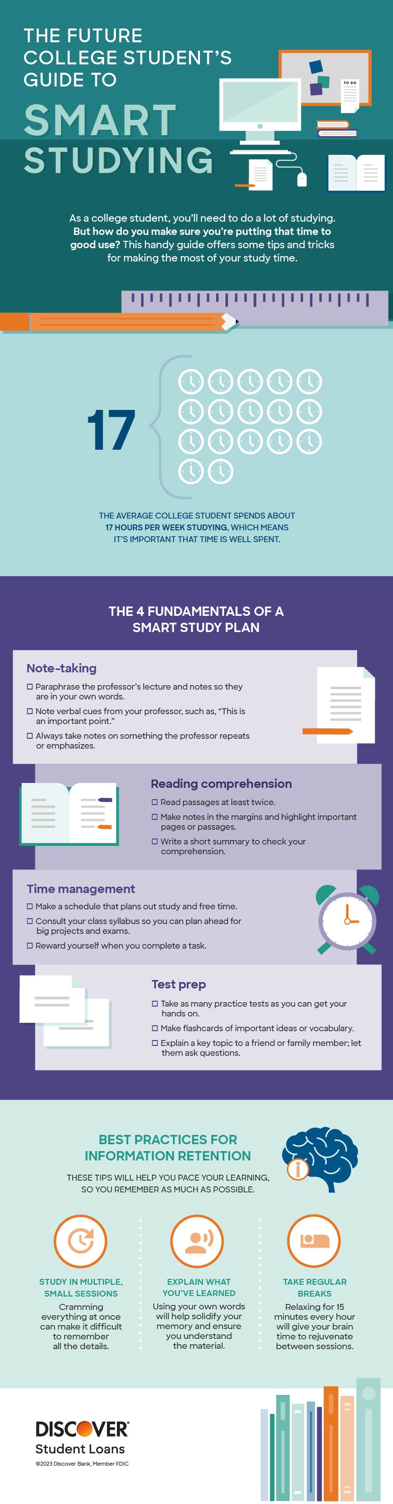 Smart Studying Infographic