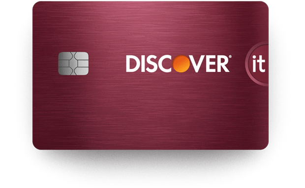 Discover it® Cash Back Credit Card red design