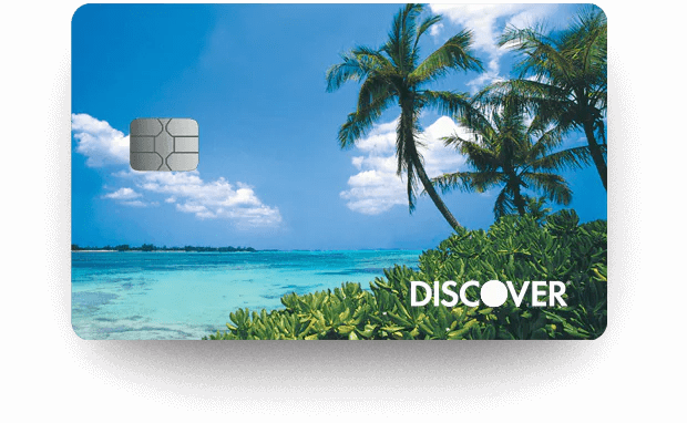 Discover it® Miles Travel Credit Card beach design