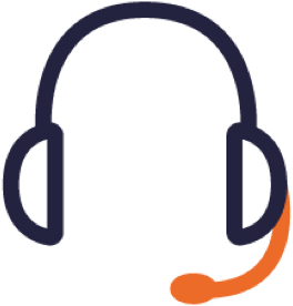 Icon of a customer service headset