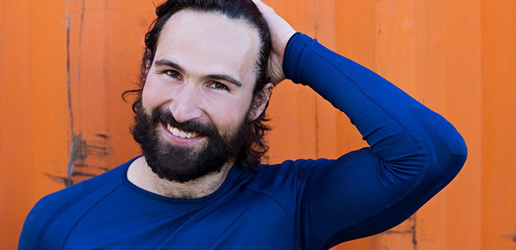 Image of man smiling