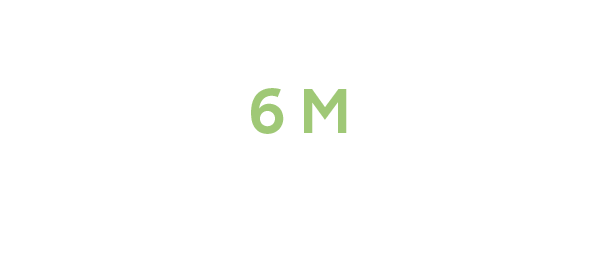 Over 6 million students reached.