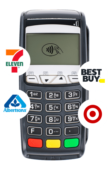 Mobile Device with Contactless Logo