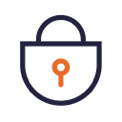 Lock icon.