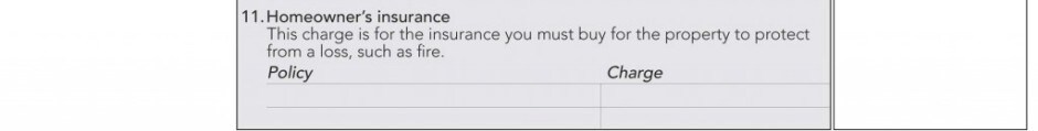 Good Faith Estimate charges for other settlement services 6