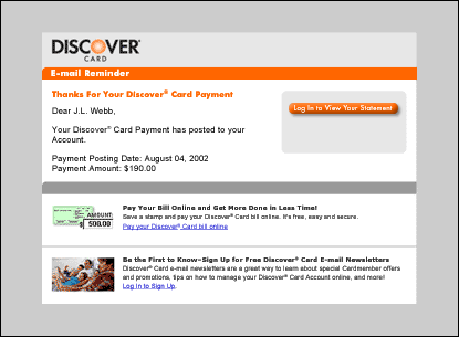 Payment Posted