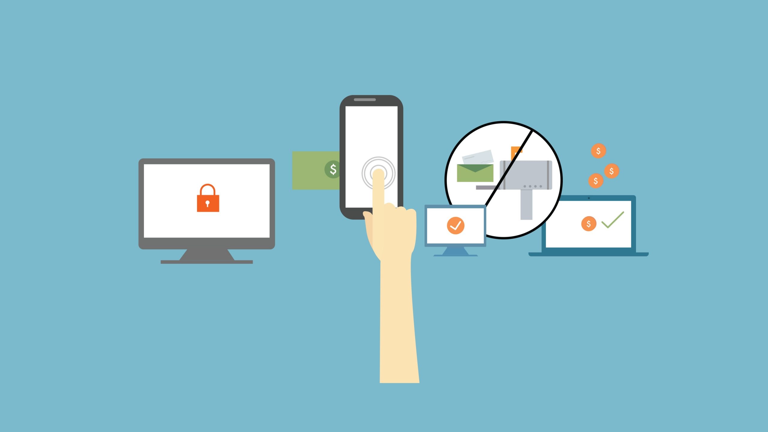 What are major advantages of online banking? Discover