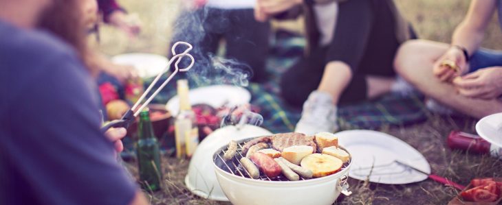 If you're camping, cooking your own food and carrying snacks are two smart ways to save money at festivals.